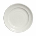 Tuxton China 9 in. Concentrix Plate - Blanco - 2 Dozen CWA-090